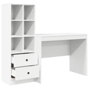 Bord med skuffe 2 pcs Hvid