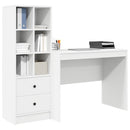 Bord med skuffe 2 pcs Hvid