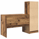 Bord med skuffe 2 pcs Gammelt træ