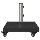 Parasolfod 30kg Sort Granit Firkantet