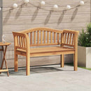 bænk Brun 120 x 53,5 x 85 cm Massivt teaktræ