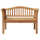 bænk Brun 120 x 53,5 x 85 cm Massivt teaktræ