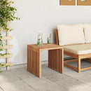 Have Side Bord Brun 45 x 42,5 x 45 cm Massiv Teaktræ
