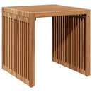 Have Side Bord Brun 45 x 42,5 x 45 cm Massiv Teaktræ