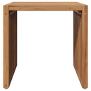 Have Side Bord Brun 45 x 42,5 x 45 cm Massiv Teaktræ