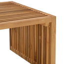 Have Side Bord Brun 110 x 55 x 35,5 cm Massiv Teaktræ