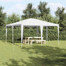 Party Tent Hvid 400 x 400 x 266 cm Polyethylen og stål