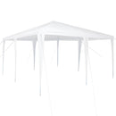 Party Tent Hvid 400 x 400 x 266 cm Polyethylen og stål