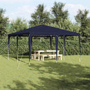 Party Tent Blå 400 x 400 x 266 cm Polyethylen og stål