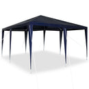 Party Tent Blå 400 x 400 x 266 cm Polyethylen og stål