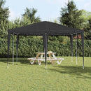Party Tent Antracit 400 x 400 x 266 cm Polyethylen og stål