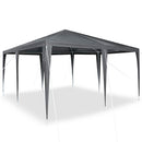 Party Tent Antracit 400 x 400 x 266 cm Polyethylen og stål