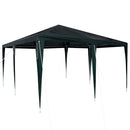 Party Tent Grøn 400 x 400 x 266 cm Polyethylen og stål