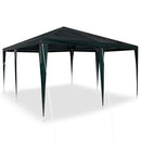 Party Tent Grøn 400 x 400 x 266 cm Polyethylen og stål