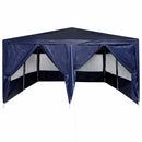 Party Tent Blå 400 x 400 x 266 cm Polyethylen