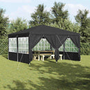 Party Tent Antracit 400 x 400 x 266 cm Polyethylen