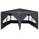 Party Tent Antracit 400 x 400 x 266 cm Polyethylen