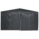 Party Tent Antracit 400 x 400 x 266 cm Polyethylen
