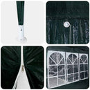 Party Tent Grøn 400 x 400 x 266 cm Polyethylen