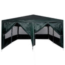 Party Tent Grøn 400 x 400 x 266 cm Polyethylen