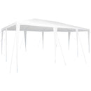 Party Tent Hvid 600 x 400 x 266 cm Polyethylen og stål