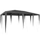 Party Tent Antracit 600 x 400 x 266 cm Polyethylen og stål