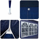 Party Tent Blå 800 x 400 x 266 cm Polyethylen