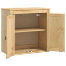 Kabinet SKI HonningBrun 60 x 32 x 60 cm Massiv fyrretræ