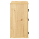 Kabinet SKI HonningBrun 60 x 32 x 60 cm Massiv fyrretræ