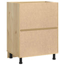 Kabinet SKI HonningBrun 60 x 46 x 81,5 cm Massiv fyrretræ