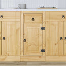 Kabinet SKI HonningBrun 40 x 46 x 81,5 cm Massiv fyrretræ