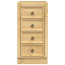 Kabinet SKI HonningBrun 40 x 46 x 81 cm Massiv fyrretræ