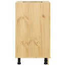 Kabinet SKI HonningBrun 40 x 46 x 81 cm Massiv fyrretræ