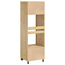 Kabinet SKI HonningBrun 66 x 58 x 207 cm Massiv fyrretræ