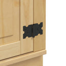 Kabinet SKI HonningBrun 80 x 46 x 81 cm Massiv fyrretræ