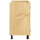 Kabinet SKI HonningBrun 80 x 46 x 81 cm Massiv fyrretræ