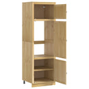 Kabinet SKI HonningBrun 66 x 58 x 207 cm Massiv fyrretræ