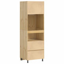 Kabinet SKI HonningBrun 66 x 58 x 207 cm Massiv fyrretræ