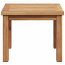 Sofabord Brun 45 x 45 x 36 cm Massiv Teaktræ