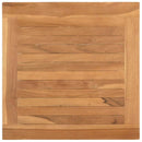 Sofabord Brun 45 x 45 x 36 cm Massiv Teaktræ