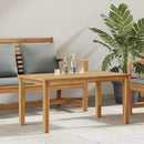 Sofabord Brun 90 x 50 x 45,5 cm Massiv Teaktræ