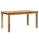Sofabord Brun 90 x 50 x 45,5 cm Massiv Teaktræ