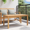 Sofabord Brun 110 x 55 x 45 cm Massiv Teaktræ