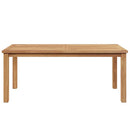 Sofabord Brun 110 x 55 x 45 cm Massiv Teaktræ