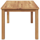 Sofabord Brun 110 x 55 x 45 cm Massiv Teaktræ