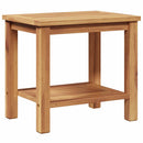 Sofabord med opbevaring Brun 50 x 35 x 45 cm Massiv Teaktræ