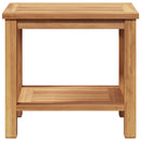 Sofabord med opbevaring Brun 50 x 35 x 45 cm Massiv Teaktræ