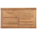 Sofabord med opbevaring Brun 70 x 40 x 45 cm Massiv Teaktræ