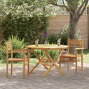 Stol 2 pcs Brun 56 x 55 x 90.5 cm Massiv Teaktræ