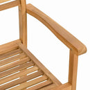 Stol 4 pcs Brun 56 x 55 x 90.5 cm Massiv Teaktræ